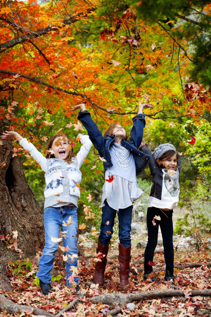 KIDS PLAYING AT Lost Maples State Natural Area